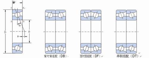 72C/72AC 角接觸球軸承